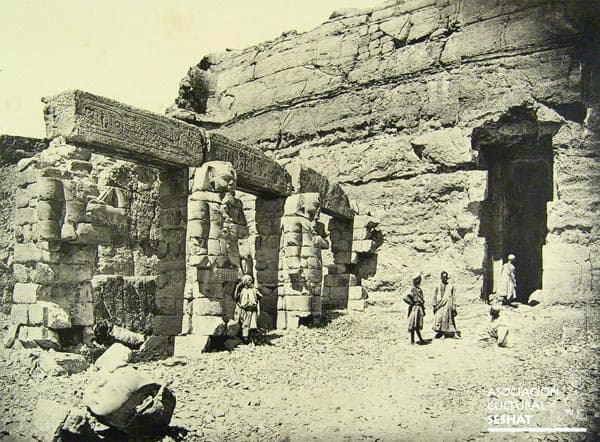 Templo de Kirsheh en Nubia, Egipto
