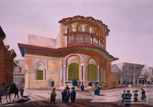 Arquitectura histórica de Ismail Bey abi, archivo Pascal Coste